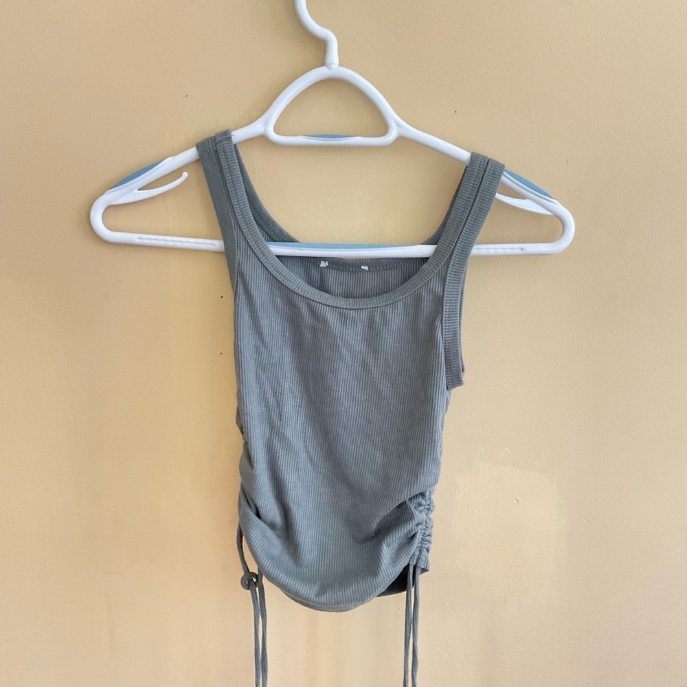 Side scrunch tank